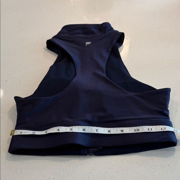 Fabletics: Women's Navy Sleeveless Top - Picture 4 of 4